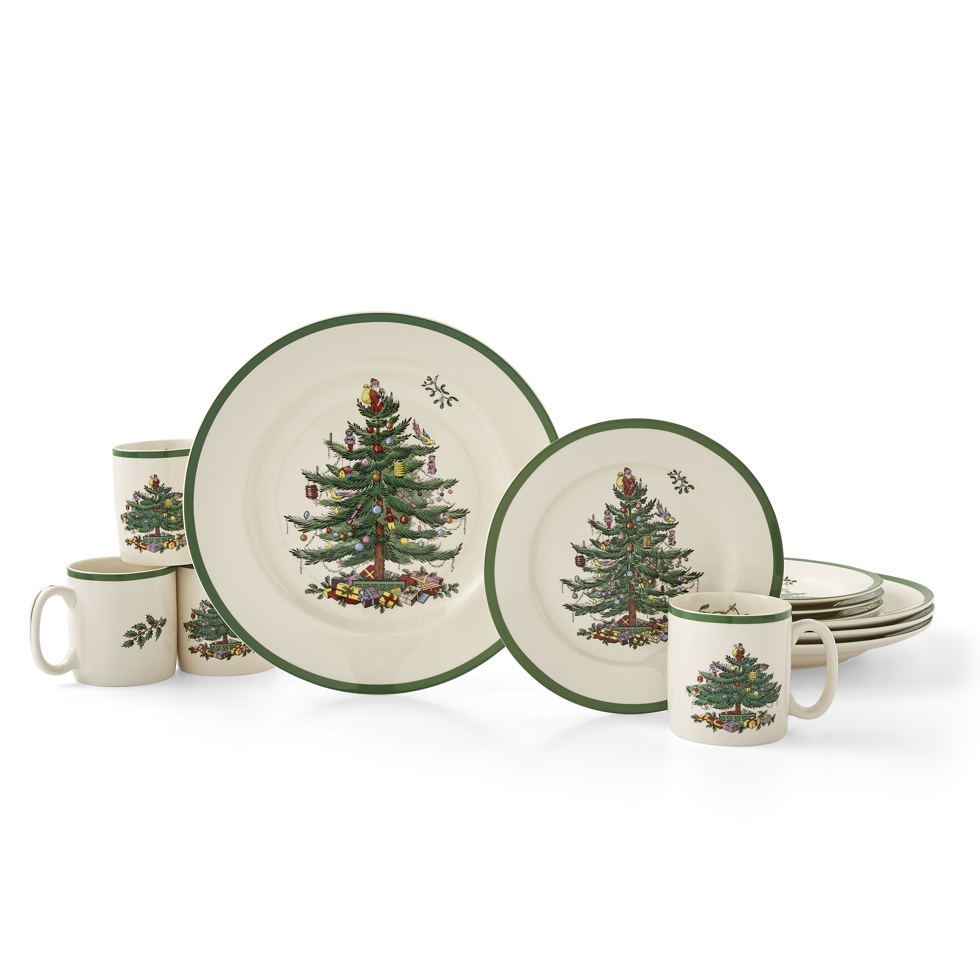 Christmas dinnerware 2024 service for 12